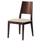 木製チェア(ハリスン A80-70 DBR/IV) 1枚目画像