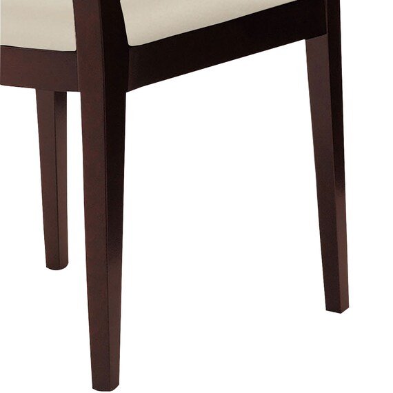 木製チェア(ハリスン A80-70 DBR/IV) 4枚目画像