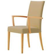 木製チェア(メルカAW 肘付き A80 脚:ナチュラル))