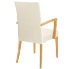 木製チェア(メルカAW 肘付き A80-70 NA/IV) 2枚目画像