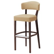 木製カウンターチェア(マニコB 背張りタイプ 1N A80 DBR)