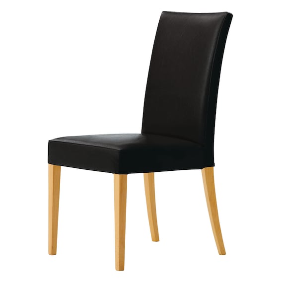 木製チェア(メルカAM Z-10#3 NA/BK) 2枚目画像