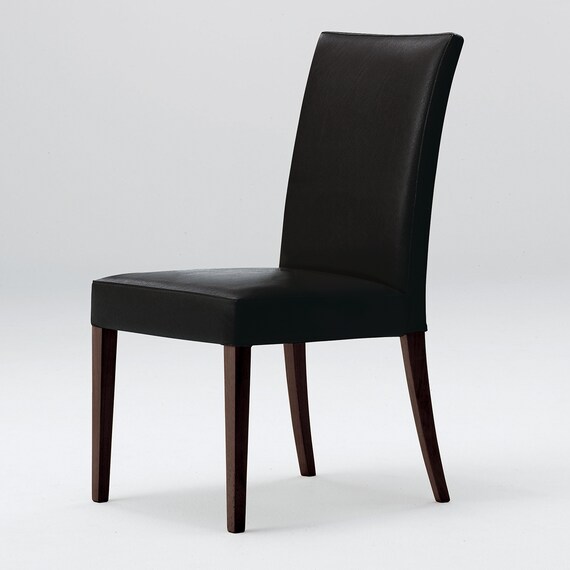 木製チェア(メルカAM Z-10#3 DBR/BK) 1枚目画像