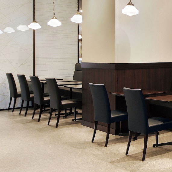 木製チェア(メルカAM Z-10#3 DBR/BK) 3枚目画像