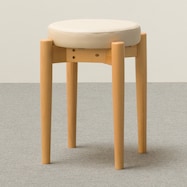 木製スツール(レモラ Gシルク)