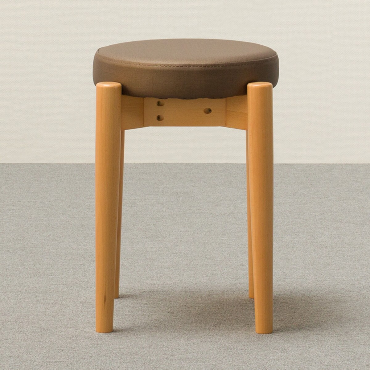 在庫限り】木製スツール(レモラ Gシルク#3 BR) | ニトリネット【公式