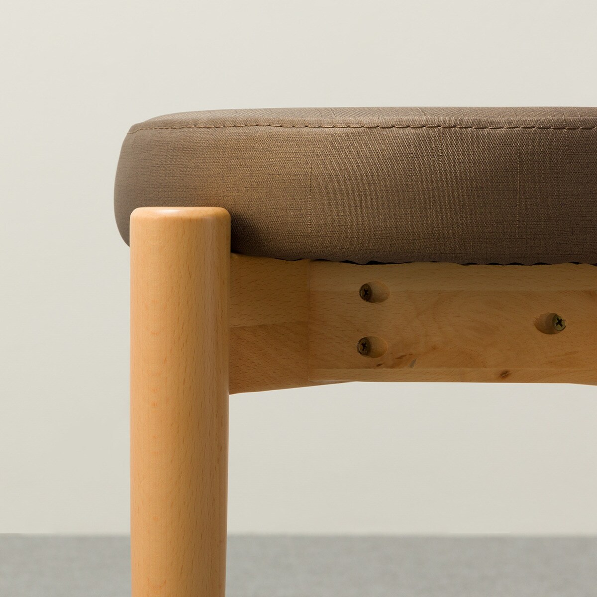 在庫限り】木製スツール(レモラ Gシルク#3 BR) | ニトリネット【公式