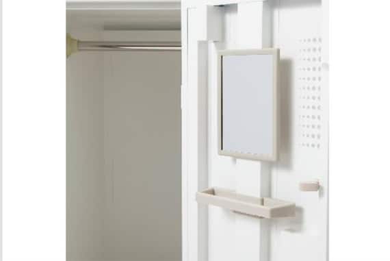 スチールロッカー3P TSYG2-03 WH 6枚目画像