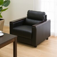 【在庫限り】1人用合皮ソファ(レグノ GT-S#129 BK)