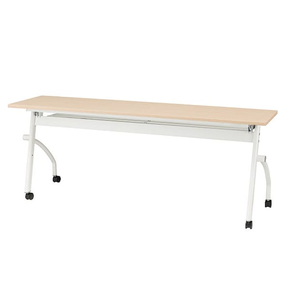 【在庫限り】会議用テーブル(NT-18045 NF8-2 OAK/W) 1枚目画像