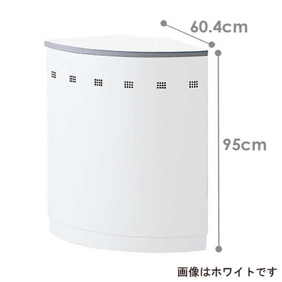 ハイカウンター外コーナー(NSH-45RWW) 2枚目画像