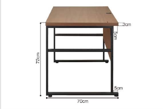 デスク ブリザ12070 MBR 11枚目画像