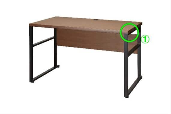 デスク ブリザ12070 MBR 12枚目画像