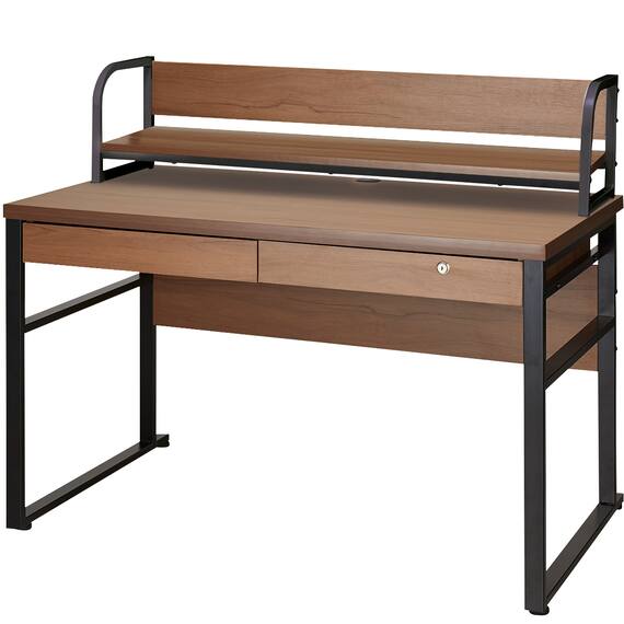 【在庫限り】デスクラックセット(ブリザ12070 引出し付き MBR) 1枚目画像