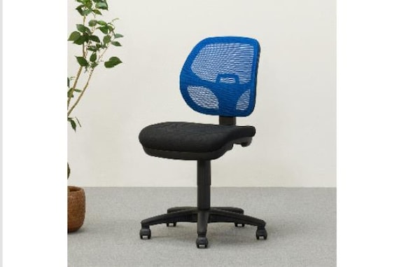 ワークチェア A2812 ヒジナシ BL 2枚目画像