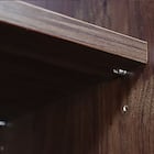 木製ロッカー(2人用 NT2P BR) 4枚目画像