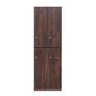 木製ロッカー(4人用 NT4P BR) 2枚目画像