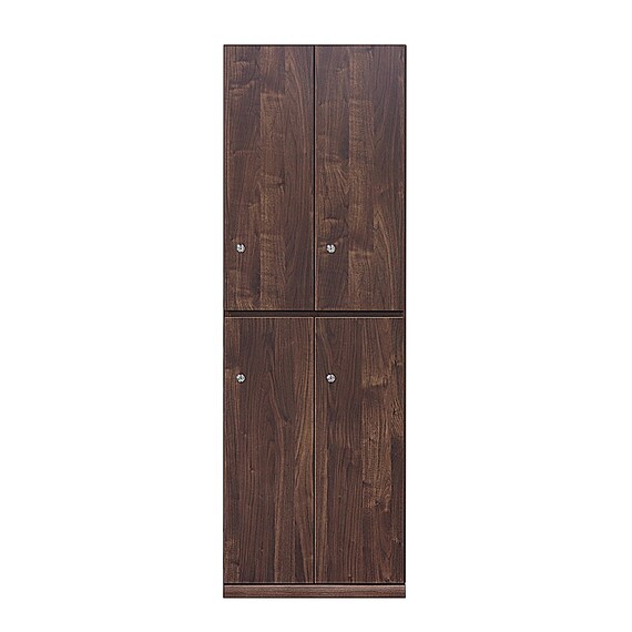 木製ロッカー(4人用 NT4P BR) 2枚目画像