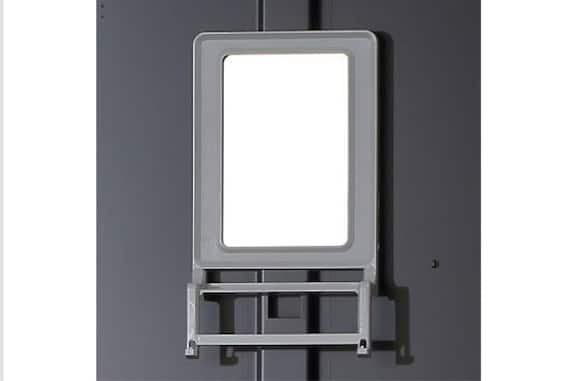 1PスリムロッカーシリンダーTLK-S1S-MB 6枚目画像