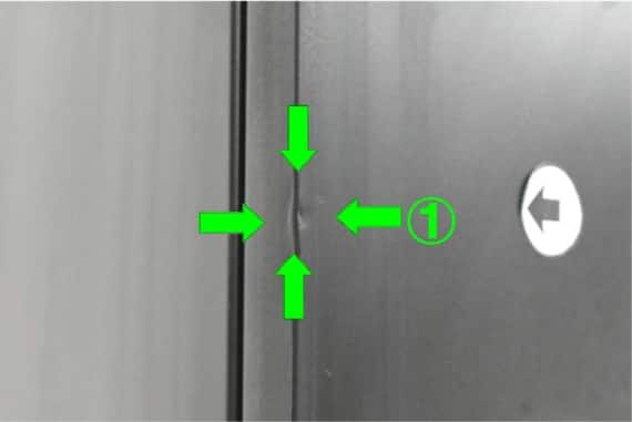 1PスリムロッカーシリンダーTLK-S1S-MB 12枚目画像