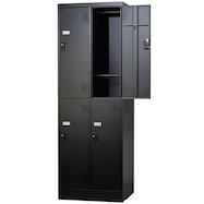 スチールロッカー(4人用2段 TLK-4S)