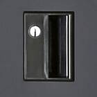 4人用スチールロッカー(2段 TLK-S4S-MB シリンダー錠 BK) 4枚目画像