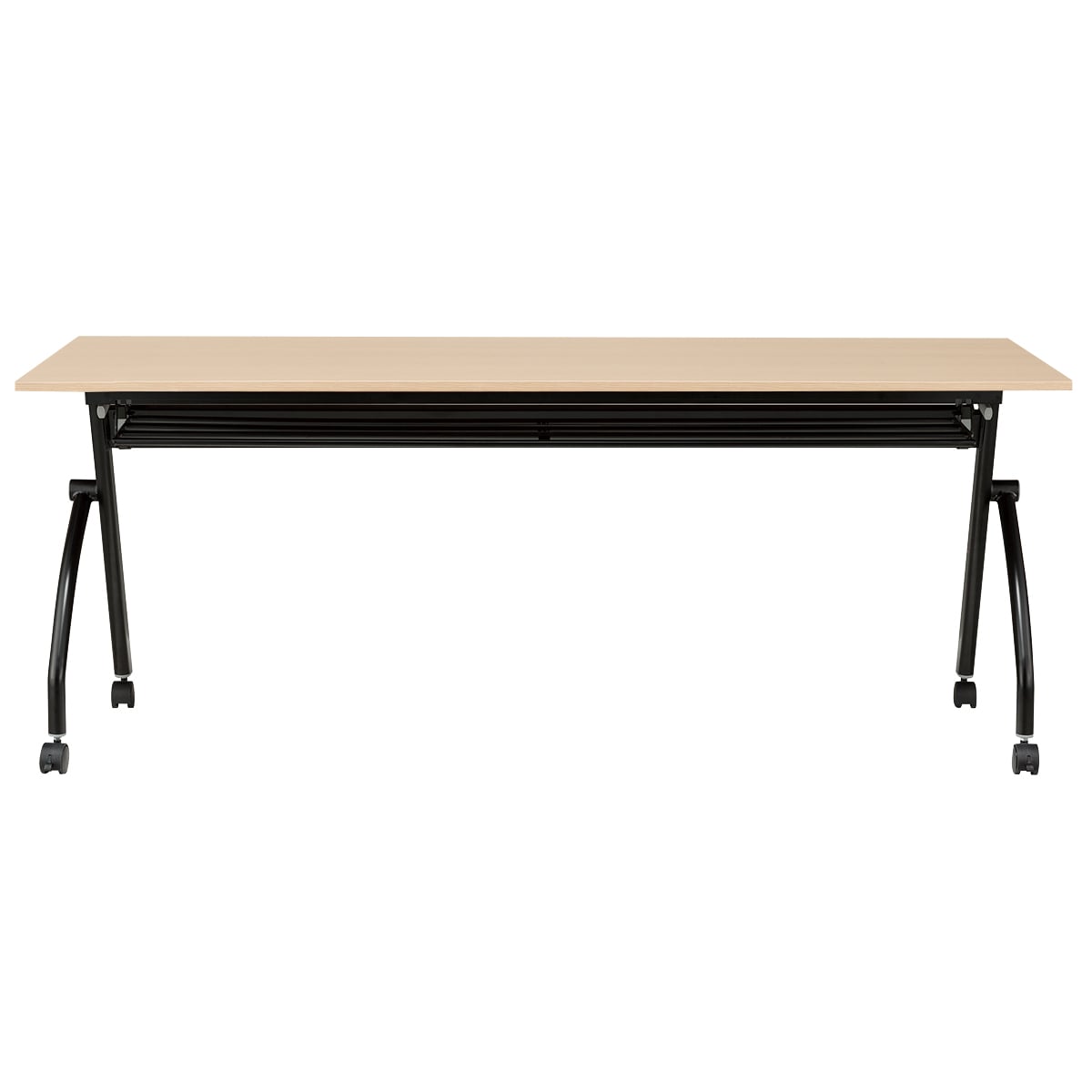 在庫限り】会議用テーブル(NT-18060 NF8-2 OAK/B) | ニトリネット