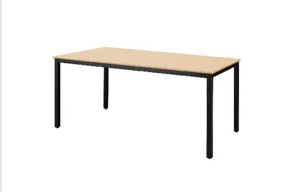 テーブルNT-15075 NT1-2 OAK/B 1枚目画像