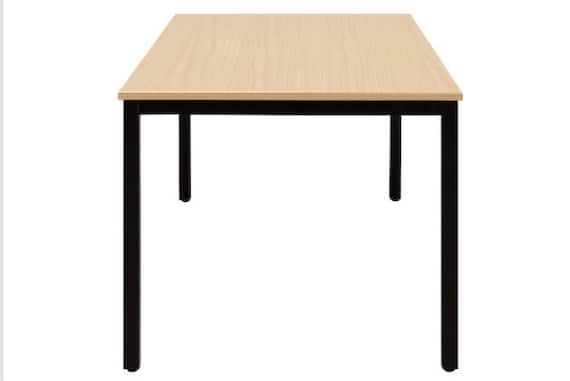 テーブルNT-15075 NT1-2 OAK/B 3枚目画像