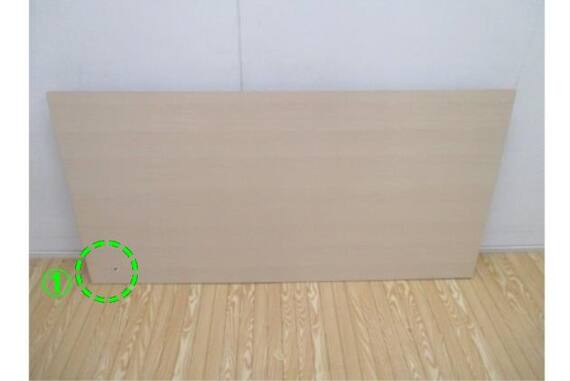 テーブルNT-15075 NT1-2 OAK/B 9枚目画像