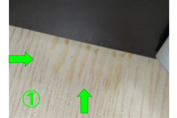 テーブルNT-15075 NT1-2 OAK/B 9枚目画像