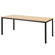【在庫限り】ミーティングテーブル(NT-18075 NT1-2 OAK/BK)