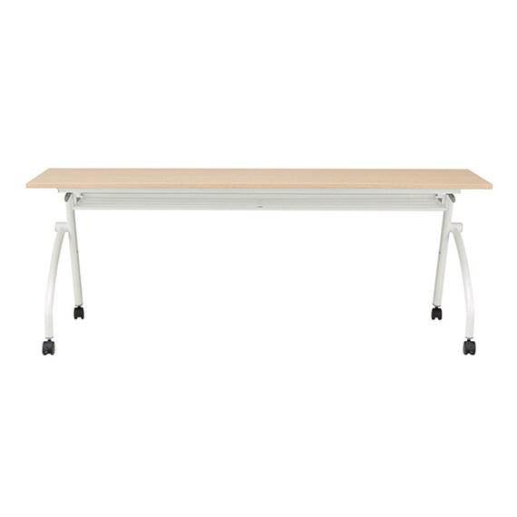 【在庫限り】会議用テーブル(NT-18045 NF8-2 OAK/W) 5枚目画像