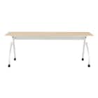 【在庫限り】会議用テーブル(NT-18045 NF8-2 OAK/W) 5枚目画像