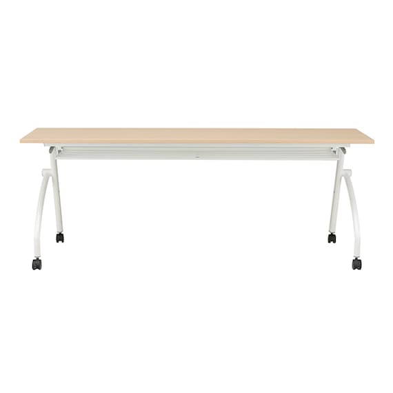 【在庫限り】会議用テーブル(NT-18045 NF8-2 OAK/W) 5枚目画像