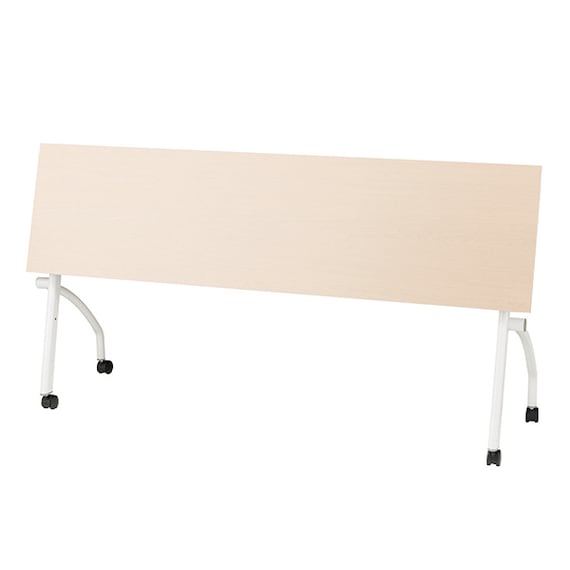 【在庫限り】会議用テーブル(NT-18045 NF8-2 OAK/W) 6枚目画像