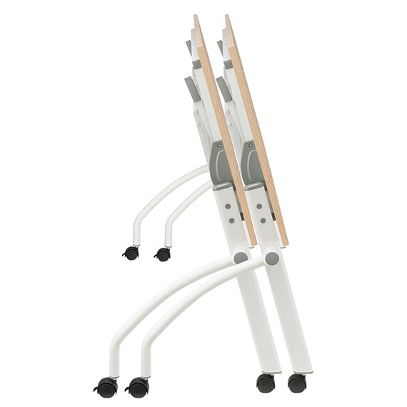 【在庫限り】会議用テーブル(NT-18045 NF8-2 OAK/W) 11枚目画像