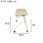 【在庫限り】会議用テーブル(NT-18045 NF8-2 OAK/W) 14枚目画像