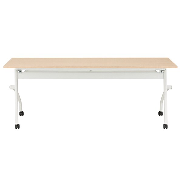 在庫限り】会議用テーブル(NT-18060 NF8-2 OAK/W) | ニトリネット