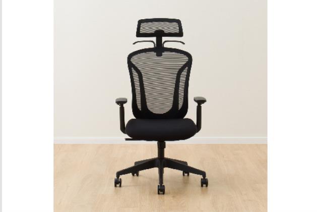 ニコアンド　デスクチェアセット　３月中で処分します☻ ニトリ オフィスチェア ワークチェア デスクチェア(EX338 GTS129