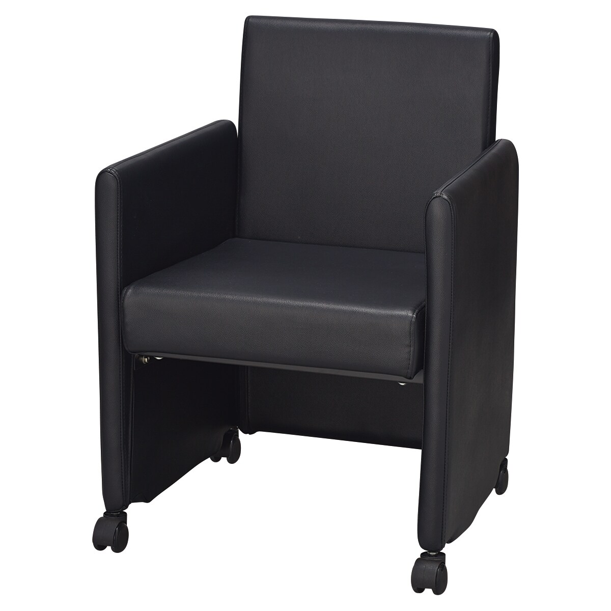 キャスター付きアームチェア スクエア3c 通販 ニトリネット 公式 家具 インテリア通販