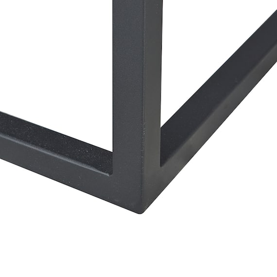 【在庫限り】大理石調サイドテーブル(5050 IS-14038 WH) 5枚目画像