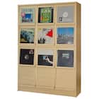 マガジンラック(MG-3列4段 NA) 2枚目画像