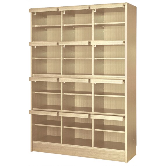 マガジンラック(MG-3列4段 NA) 4枚目画像