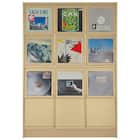 マガジンラック(MG-3列4段 NA) 6枚目画像