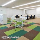 【16枚セット】タイルカーペット(タピスプレーヌ2 ランダムストライプ 481-841 GY) 7枚目画像