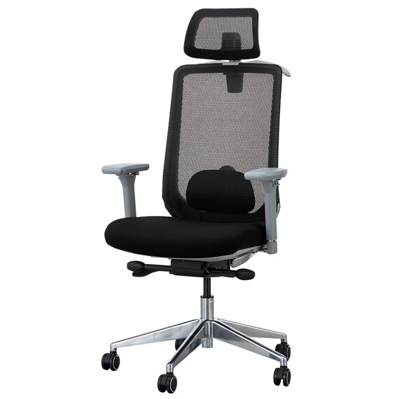 オフィスチェア(MS9006 前傾チルト機能付き BK) 1枚目画像