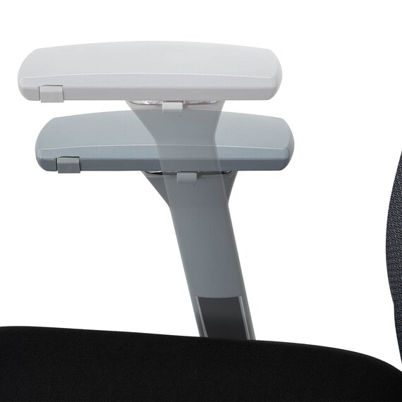 オフィスチェア(MS9006 前傾チルト機能付き BK) 11枚目画像