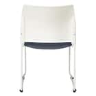 ミーティングチェア(ライト WH/NV) 5枚目画像