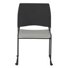 ミーティングチェア(ライト BK/GY) 2枚目画像